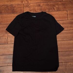 Cat & Jack Girls Short Sleeve T-Shirt Black M (8/10)
